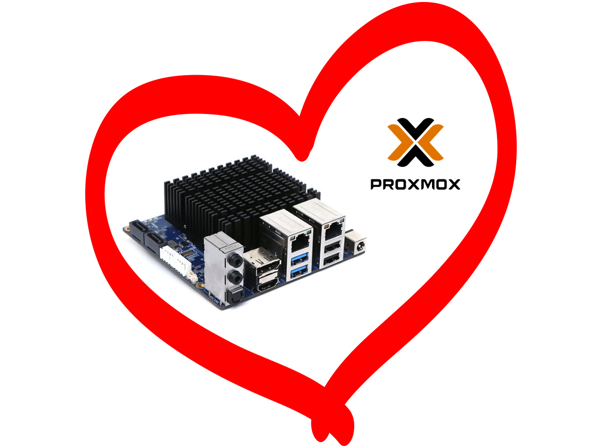oDroid H2 Proxmox
