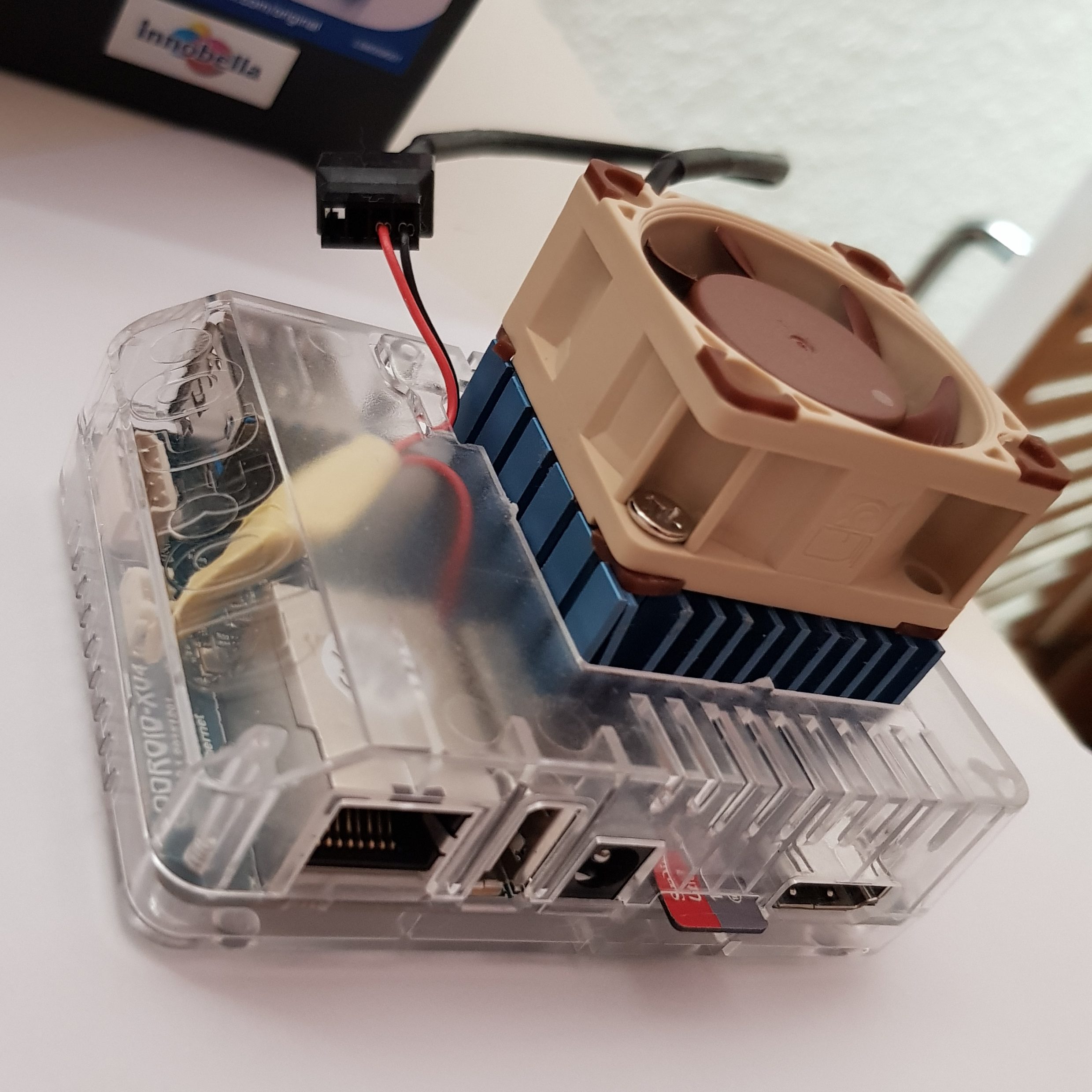 oDroid XU4 mit Noctua NF-A4x20 Lüfter