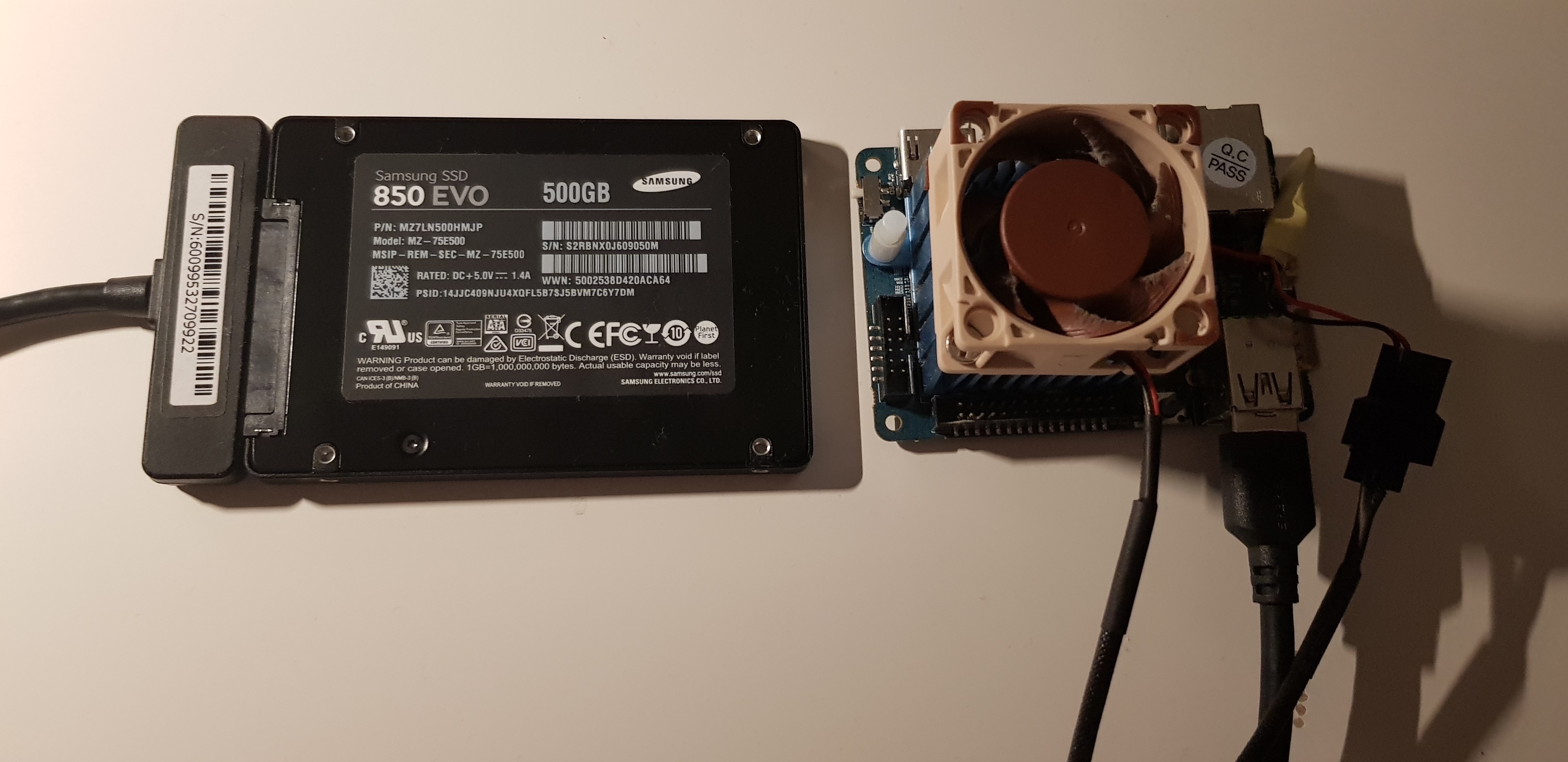 oDroid XU4 SSD vs. eMMC